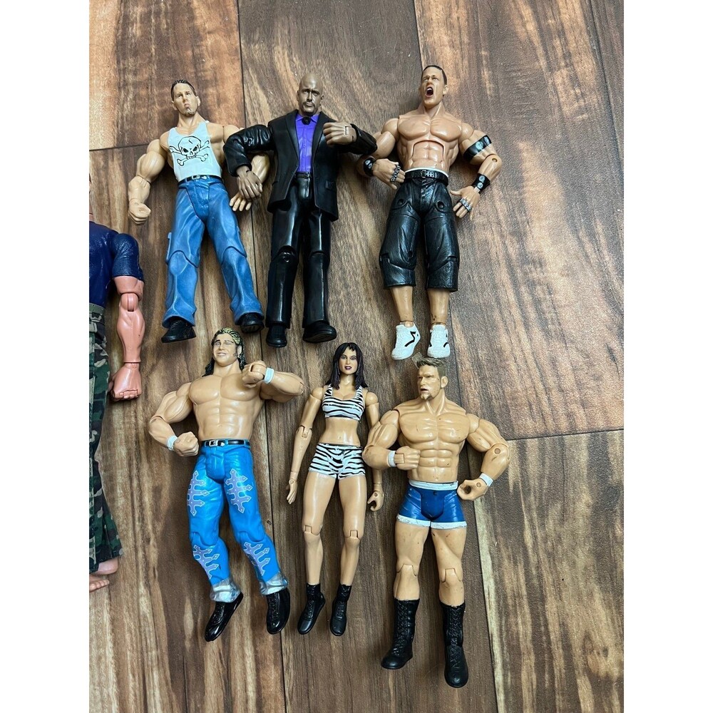 WWE set of 6 dolls